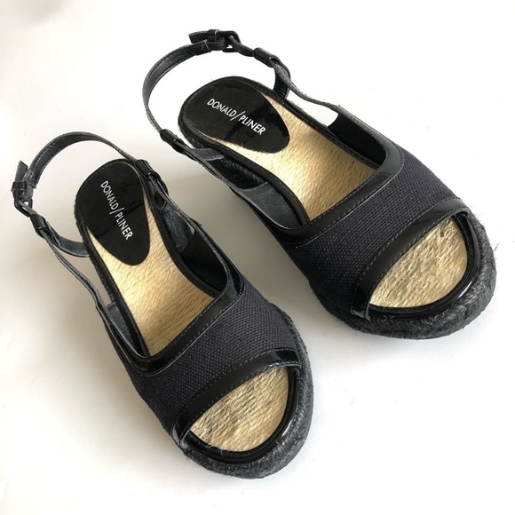 Donald J. Pliner Cheri Slingback Espadrille Wedge Sandals - Picture 4 of 10